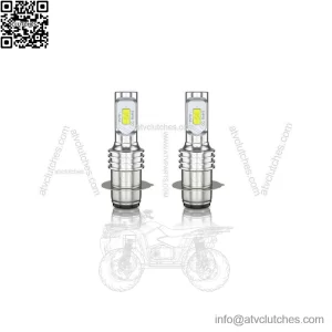For Yamaha YFZ450 YFZ 450 YFZ450R LED 2004-2019 2020 2021 Headlight Bulb WHITE