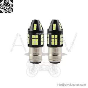 2pcs Headlight For Yamaha YFZ450 YFZ450R Raptor 700 700r LED Light Bulb 8000K