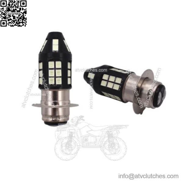 2pcs Headlight For Yamaha YFZ450 YFZ450R Raptor 700 700r LED Light Bulb 8000K - Image 3