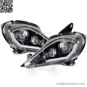 For Yamaha YFZ 450 Raptor 350 700 700R LED Headlights DRL Turn Signal 2006-2023
