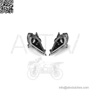 LED Headlight set: 2006-2025 YAMAHA RAPTOR YFZ 450 700R YFM 250 350 700 Version2
