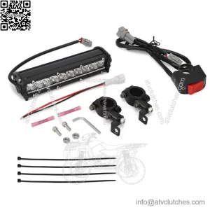 LED Headlight Light Bar&Switch Kit For Yamaha  YFZ50 YFZ450R/X Raptor 700 TRX90X