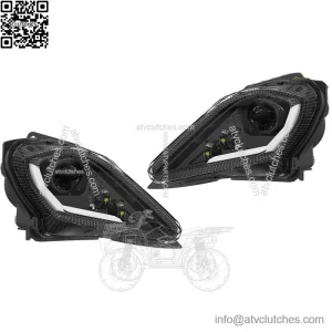 For YAMAHA YFZ 450 RAPTOR 250 350 700R LED Headlights Set Head Lamps Turn Signal