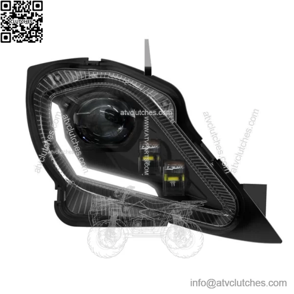 For YAMAHA YFZ 450 RAPTOR 250 350 700R LED Headlights Set Head Lamps Turn Signal - Image 5