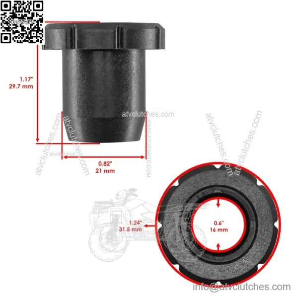 5020826 1543326 7542439 7515472 Rear Control Arm Bushing Kit For Polaris - Image 4