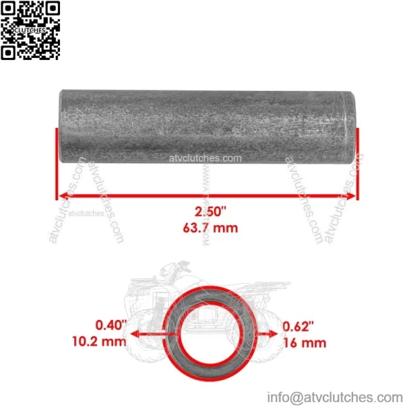 Front A Arm Bushing Kit For Polaris Sportsman XP X2 550 / XP 850 Touring 2010 - Image 2