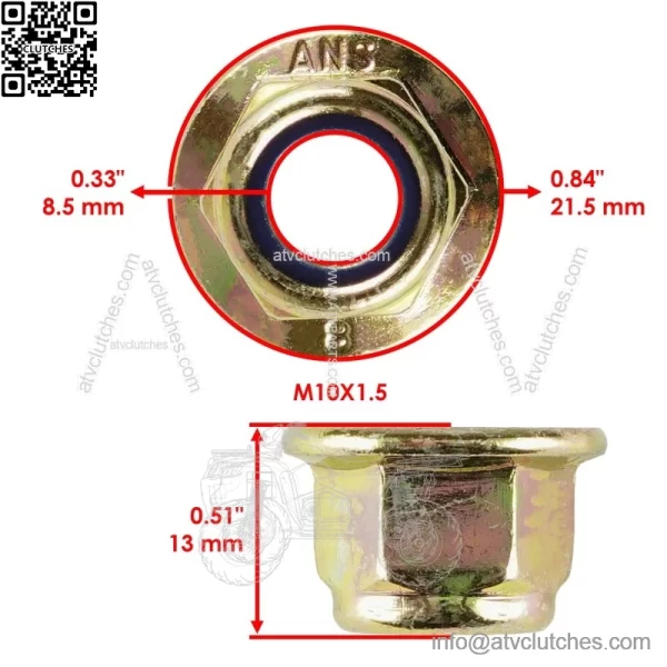 Front A Arm Bushing Kit For Polaris Sportsman XP X2 550 / XP 850 Touring 2010 - Image 4