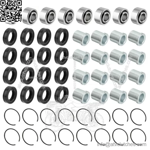 A-Arm Bearing Bushing Kit For Honda TRX250X TRX400EX TRX450R TRX 450ER TRX 700XX - Image 2