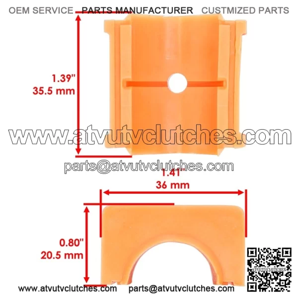 Polaris crambler 00 997-2000 teering ost pper/Lower ushings - Image 2