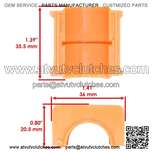 Polaris crambler 00 997-2000 teering ost pper/Lower ushings - Image 3