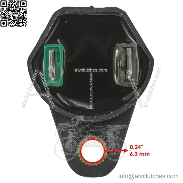Ignition Coil & Spark Plug Cap Boot for Honda TRX250X 2009 2011-2014 2016-2024 - Image 3