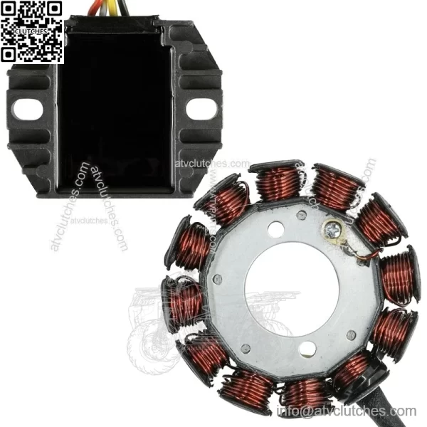 Stator & Regulator Rectifier for Yamaha YFZ450 2004 2005 2006 2007 2008 2009-13 - Image 5