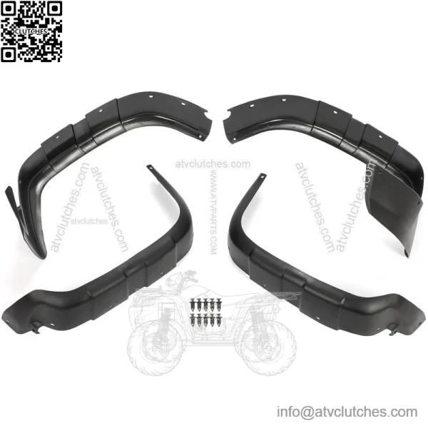 For Trx400 Trx450 Honda Foreman 400 1995-2004 Fender Flares Mud Flaps Guards NEW - Image 2