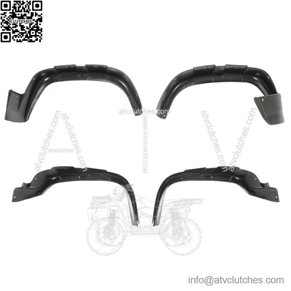 For Trx400 Trx450 Honda Foreman 400 1995-2004 Fender Flares Mud Flaps Guards NEW - Image 4