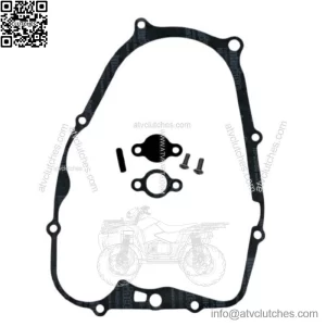 Oil Injection Clutch Cover Block Off Plate Kit for Yamaha Blaster YFS200 88-06