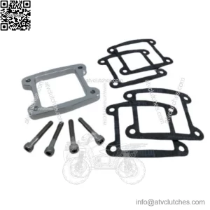 Intake Reed Manifold Spacer 3/8" with Gaskets Hardware for Yamaha YZ80 86-92