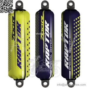 Midnight Blue Shock Covers Yamaha Raptor YFM 700R [Special Edition] (Set 3) NEW
