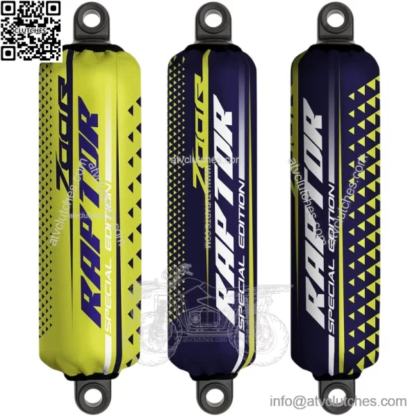 Midnight Blue Shock Covers Yamaha Raptor YFM 700R [Special Edition] (Set 3) NEW