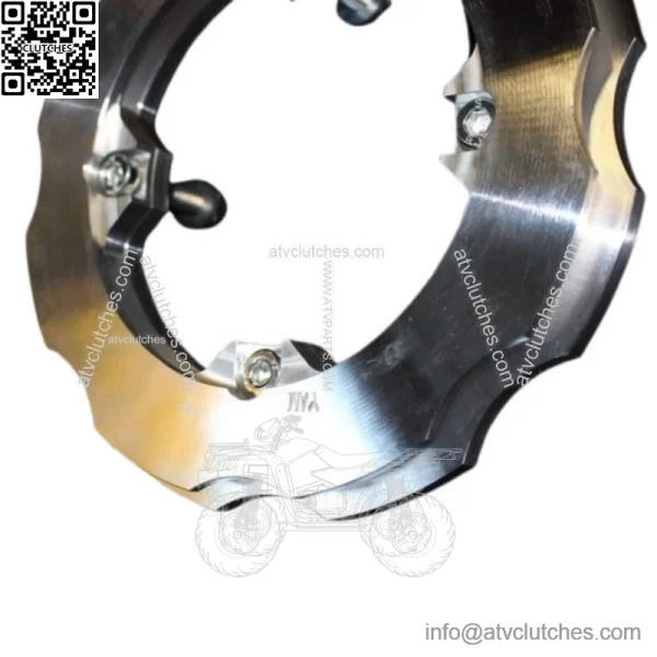 Yamaha YFZ450 YFZ 450 ATV Aluminum Dual Sprocket Guard  fits years 2006-14 - Image 4