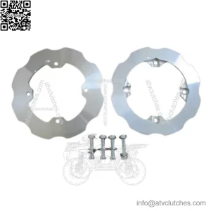 New Aluminum Dual Sprocket Guard Yamaha YFZ450R / YFZ450X  Year 2009 - Up
