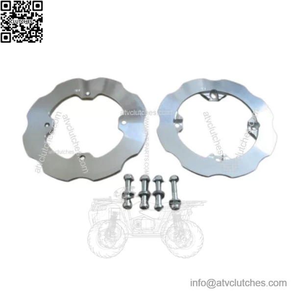 New Aluminum Dual Sprocket Guard Yamaha YFZ450R / YFZ450X  Year 2009 - Up - Image 2