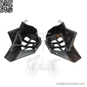 OEM Yamaha YFZ450R Heel Foot Guards Left Right 2014-2025 Stock 14-25 YFZ 450R