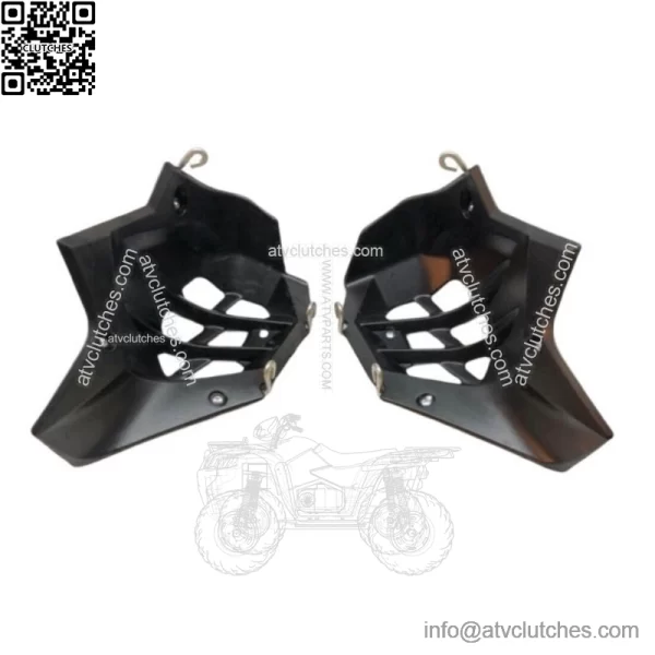 OEM Yamaha YFZ450R Heel Foot Guards Left Right 2014-2025 Stock 14-25 YFZ 450R