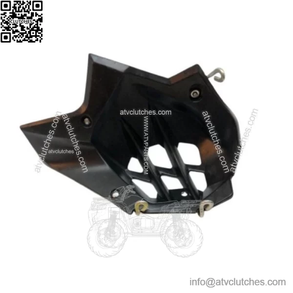OEM Yamaha YFZ450R Heel Foot Guards Left Right 2014-2025 Stock 14-25 YFZ 450R - Image 2