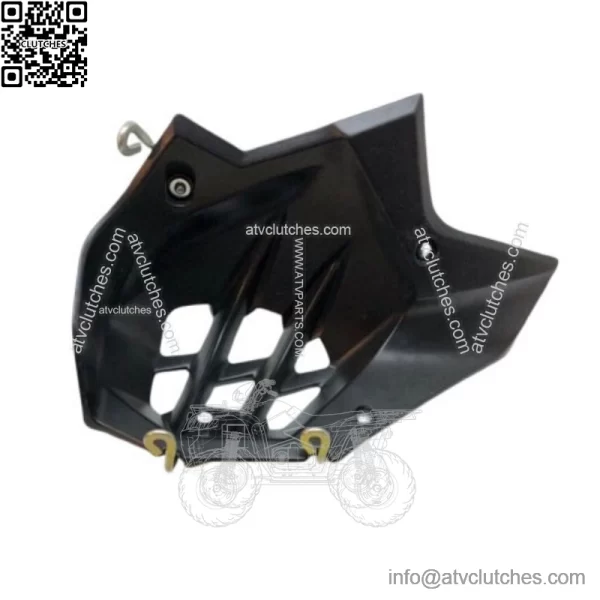 OEM Yamaha YFZ450R Heel Foot Guards Left Right 2014-2025 Stock 14-25 YFZ 450R - Image 4