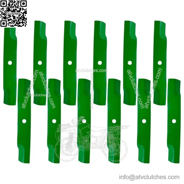 TCU30317 M144652 54" Deck Blade For John Deere Z910 Z915 Z920 Z925 Z930 - Image 4