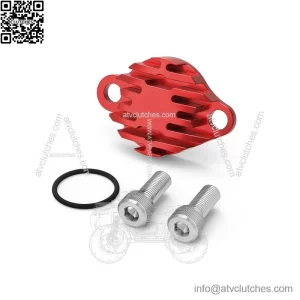 Rear Brake Caliper Plate Cover For Honda TRX450ER TRX450R 2006-2014 Red