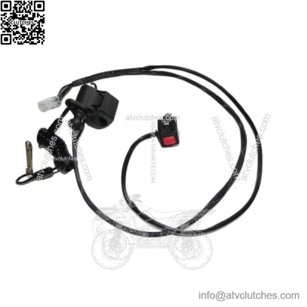 PUSH BUTTON START KIT with TETHER KILL SWITCH Honda TRX450ER TRX 450R 06-14