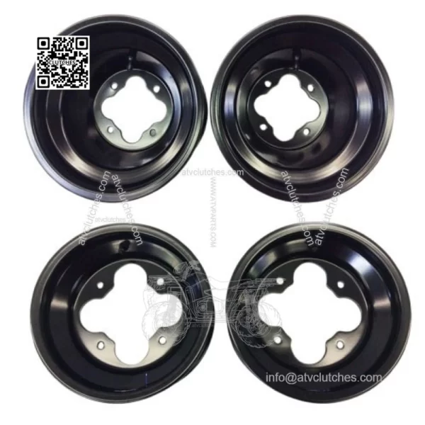 Black  5  olled  ip  0"  ront  "  ear  ims  uzuki  TZ400  400  TR450  TZ250