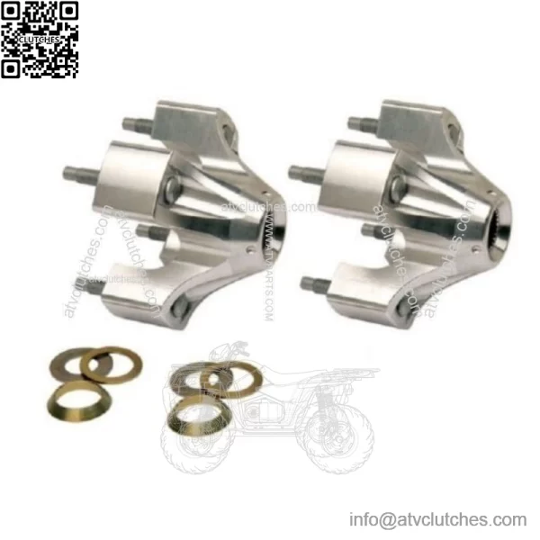Extended Rear Wheel Hubs Fits YAMAHA BANSHEE 350 RAPTOR 350 660 700 YFZ450