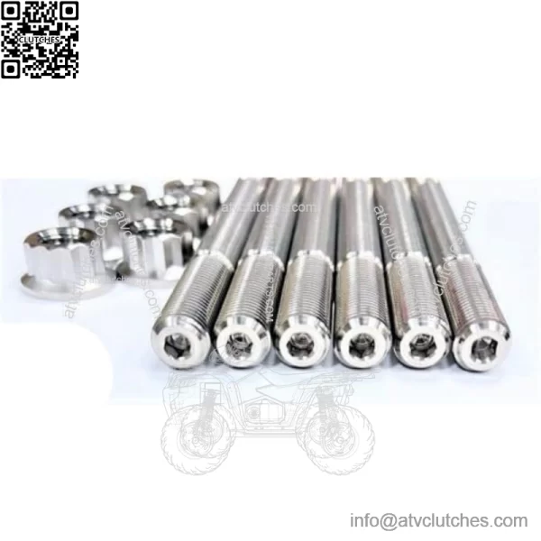 YFZ450R YFZ 450R Head Studs Stud Kit Titanium After Market Stronger Upgrade - Image 3