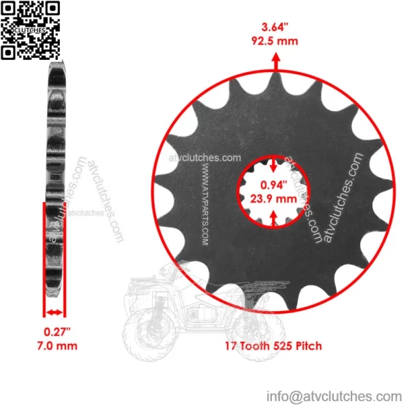 Drive Chain & Sprockets For Suzuki GSXS1000 2016-2024 27600-33E50-116 - Image 3
