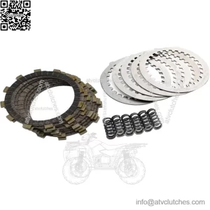 04+ Yamaha YFZ450 YFZ 450 BPRATV Heavy Duty Steel Fibers & Springs Clutch Kit