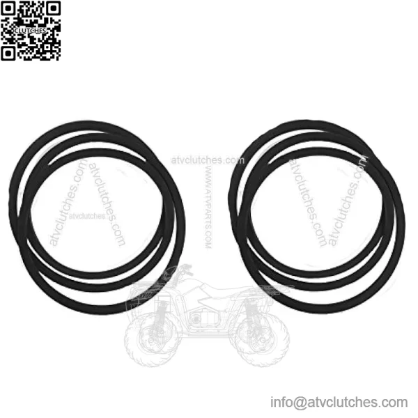 replacement drive belt for Husqvarna LT151 replaces part numbers: 532 13 08-01 and 532 18 02-13