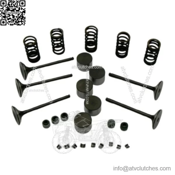 NEW Yamaha YFZ450 cylinder head valves springs caps seals YFZ 450 2004-2009 (5) - Image 2