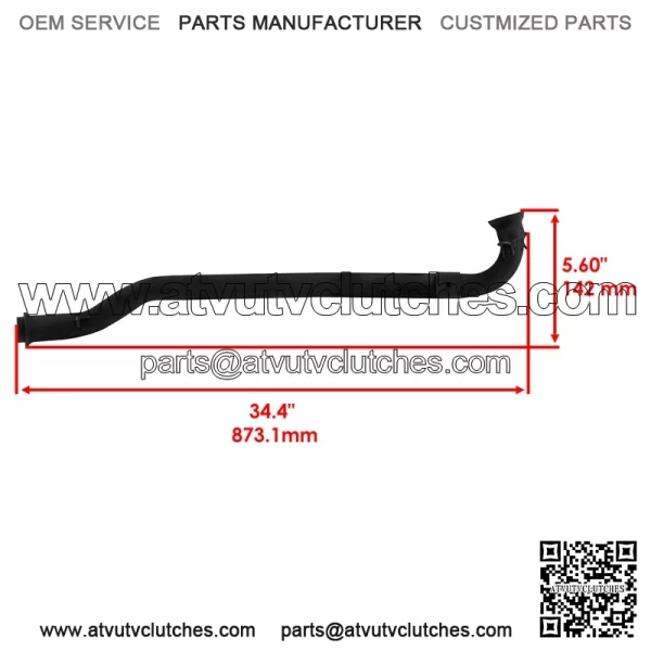 Polaris crambler 00 000-2012 xhaust ipe  asket  261005-489 261005-029 - Image 2