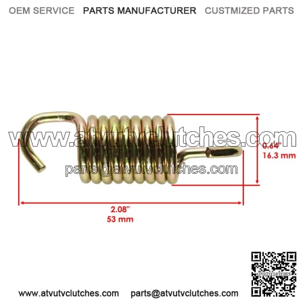 Polaris crambler 00 000-2012 xhaust ipe  asket  261005-489 261005-029 - Image 3