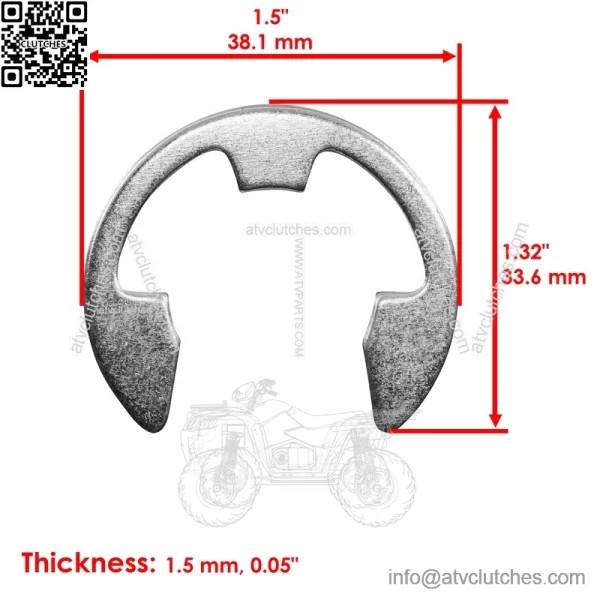 M96706 AM102888 M129036 24H1447 Front Wheel Bearing Kit For John Deere X540 X590 - Image 4