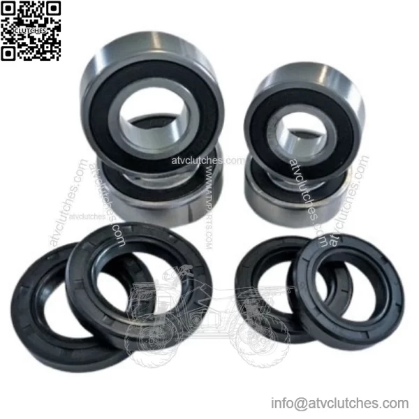 04-14 Honda Sportrax TRX 450R TRX 450ER BOTH Front Wheel Bearing & Seal Kits