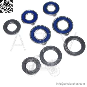 2004-2022 Yamaha Yfz450 Yfz450r All Balls Front Wheel Bearings Seals (2) 25-1044