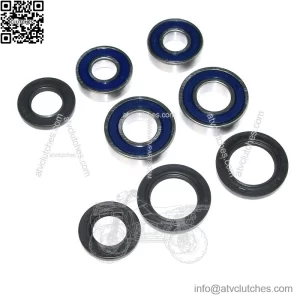 2004-2017 Yamaha Yfz450 Yfz450r All Balls Front Wheel Bearings (2) 25-1044 NEW