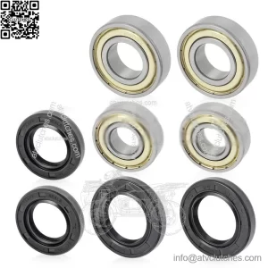 2004 - 2023 for Yamaha Front Wheel Bearings and Seals Kit YFZ450 YFZ450R YFZ450X