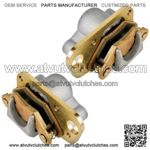 Polaris crambler 00 X4 003-2004 ront rake alipers /Pads Left/Right)