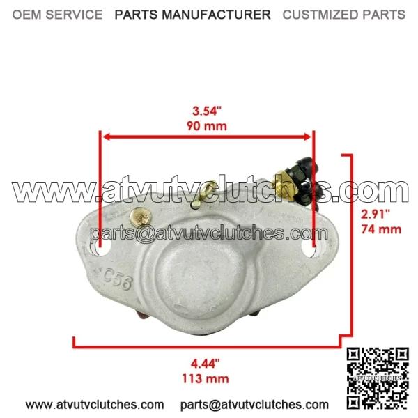 Polaris crambler 00 X4/4X4 998-2002 ear rake aliper ads  luid eservoir - Image 4