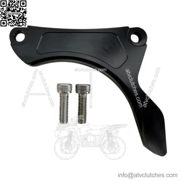 Yamaha YFZ450R Case Saver Billet Aluminum Black free stickers - Image 2