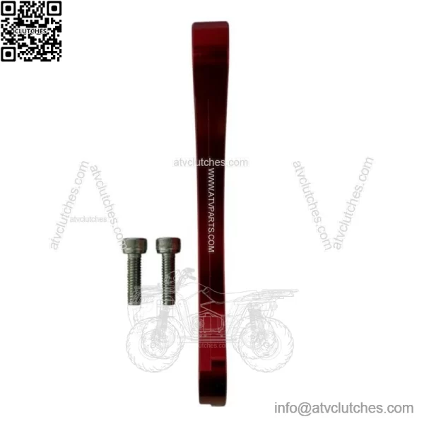 Yamaha YFZ450R Case Saver Billet Aluminum Red free stickers - Image 4